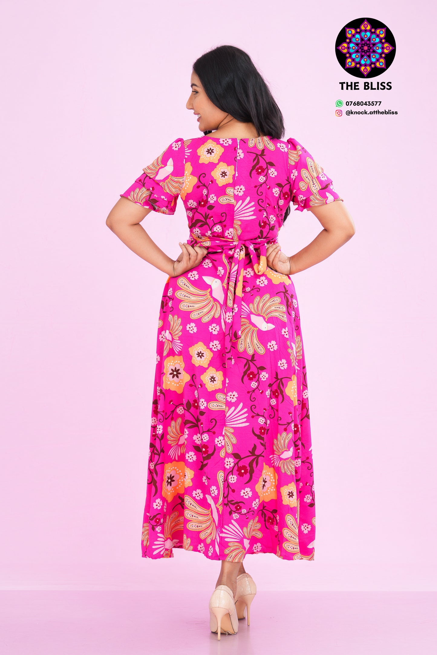 Natheli Floral Maxi Dress