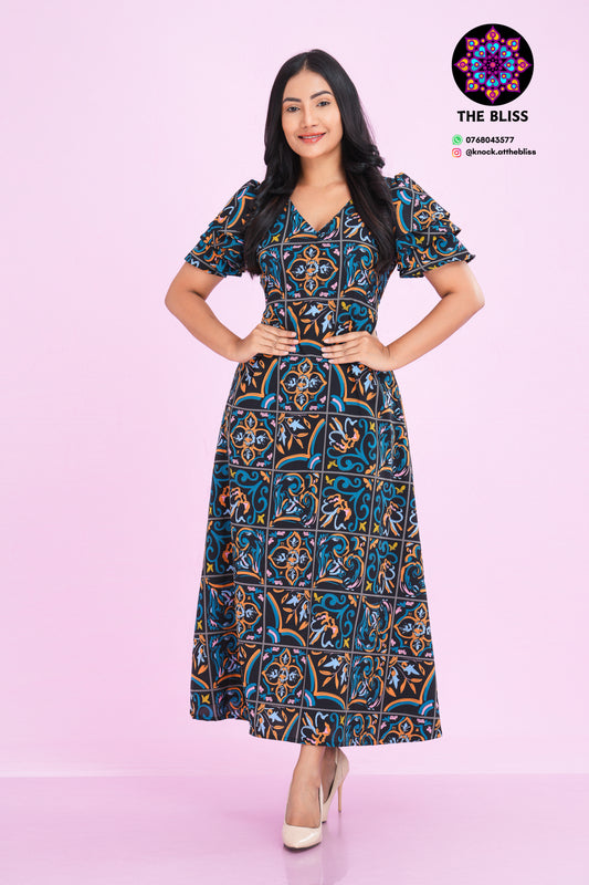 Natheli Floral Maxi Dress