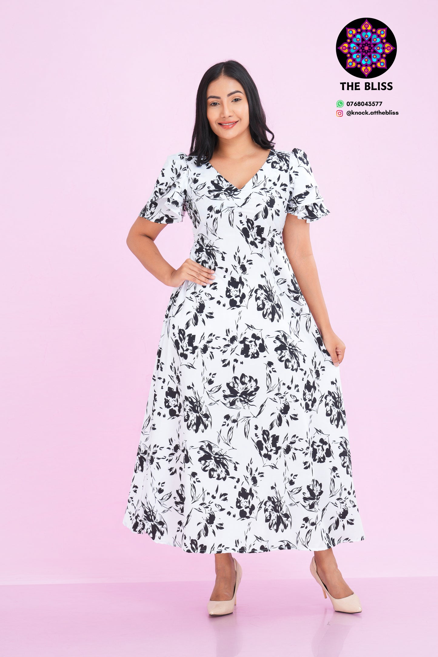 Natheli Floral Maxi Dress