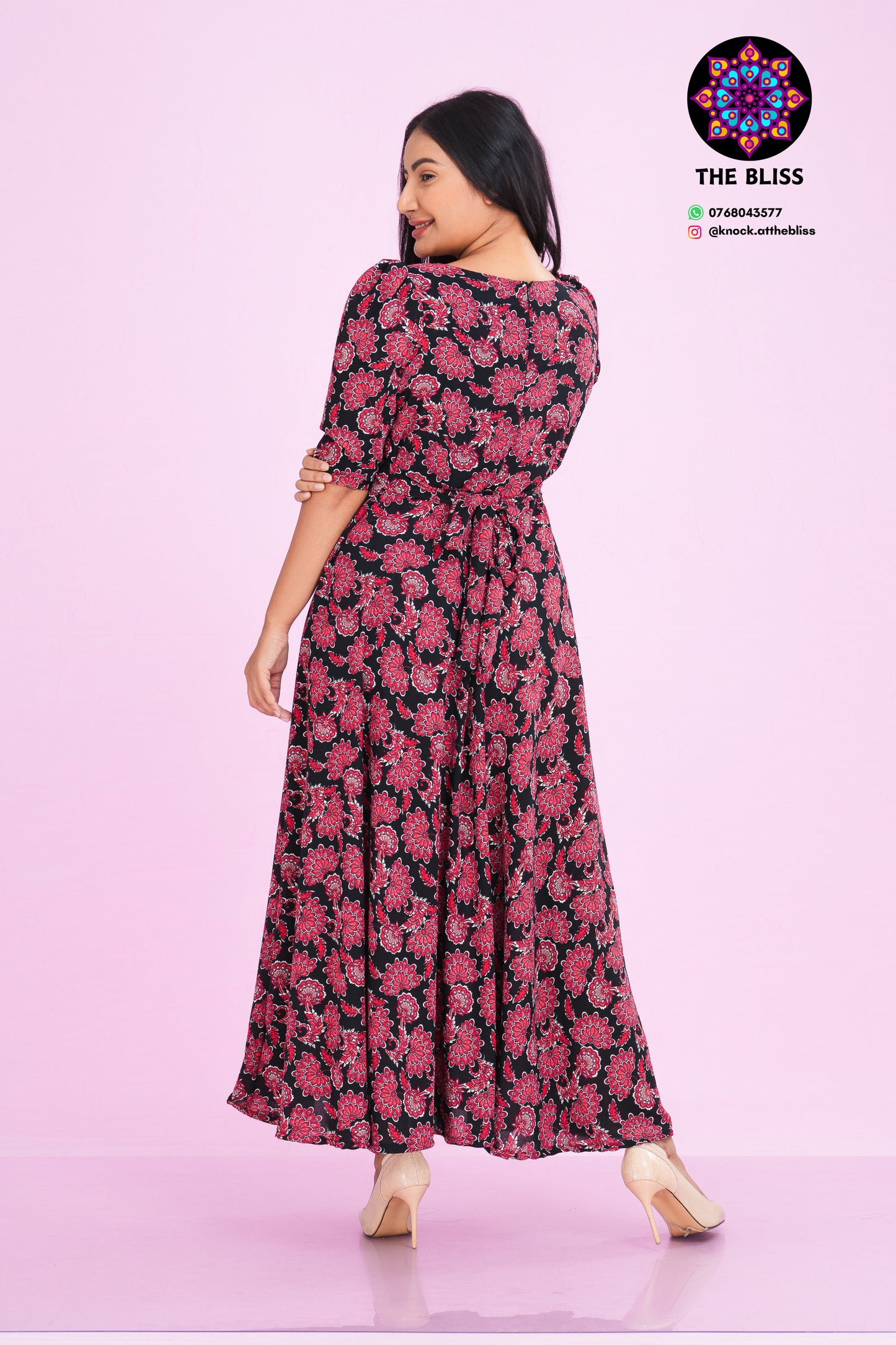 Eden V Neck Maxi Dress