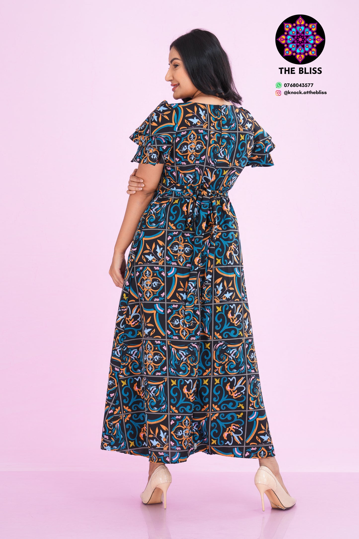 Natheli Floral Maxi Dress