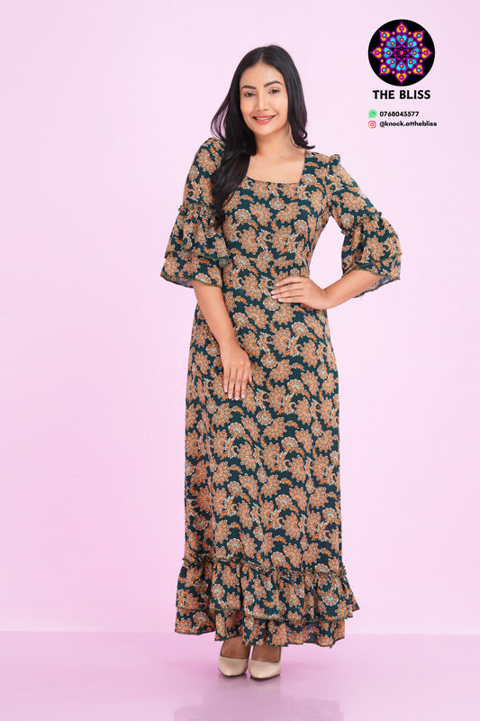 Elena Floral Maxi Dress