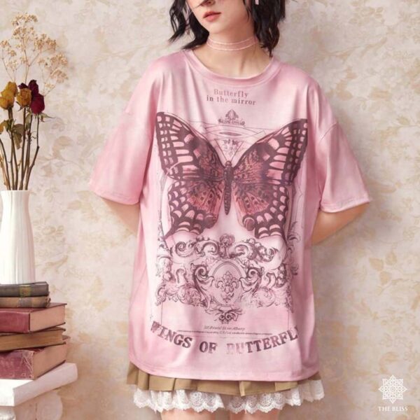 Winged Aura - Oversized Tee - Image 3