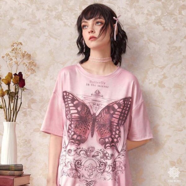 Winged Aura - Oversized Tee - Image 4