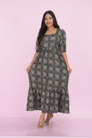 Hailey Buttoned Maxi Dress