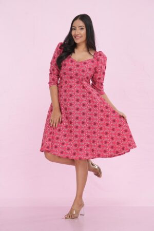 Amy Puff Sleeve Doll Dress