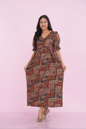 Hailey Buttoned Maxi Dress