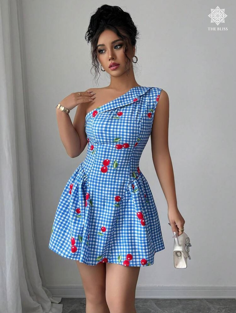 Blizga Cherry Short Dress 2