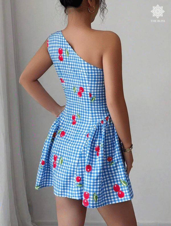 Blizga Cherry Short Dress - Image 4