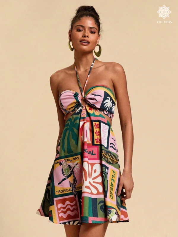 Travachic Tropical Floral Dress - Image 3