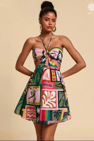 Travachic Tropical Floral Dress