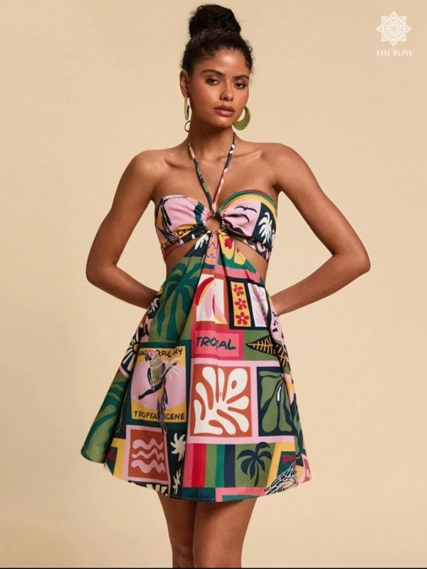 Travachic Tropical Floral Dress