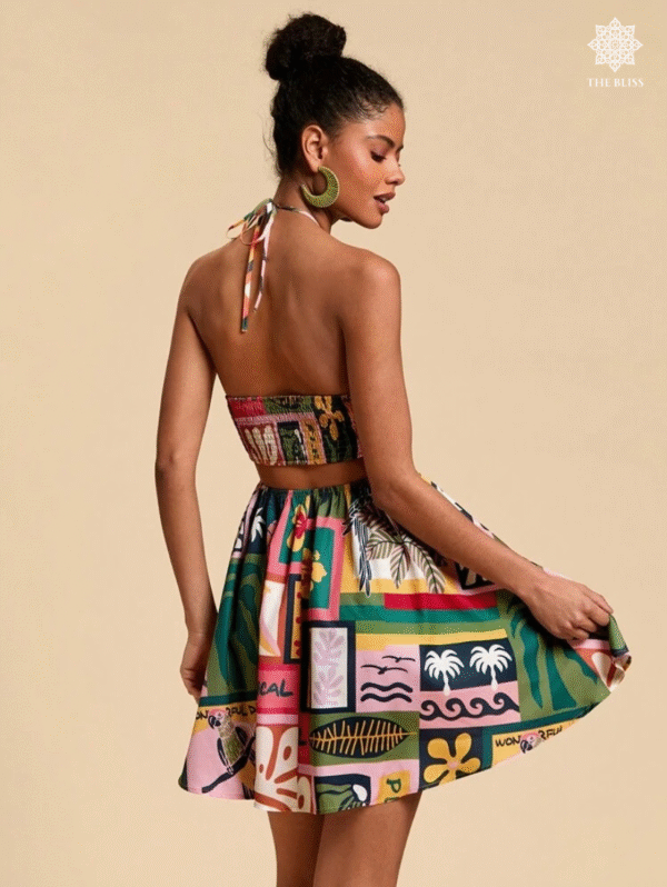 Travachic Tropical Floral Dress - Image 4