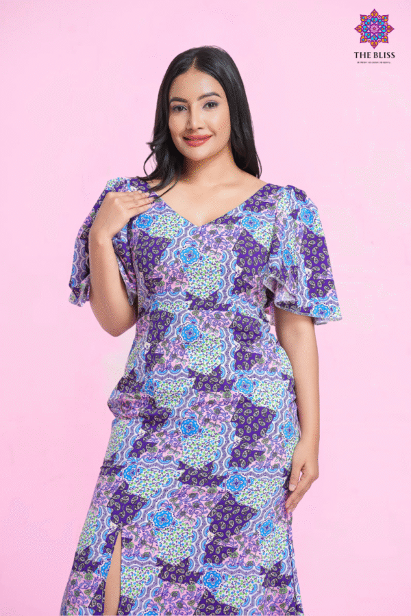 Violet Dream Maxi Dress - Image 3