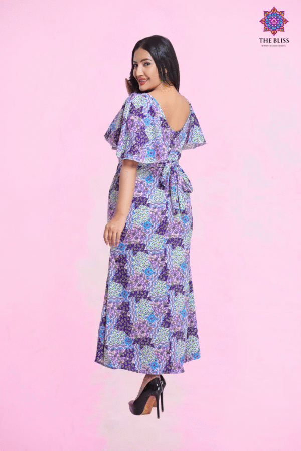 Violet Dream Maxi Dress - Image 4