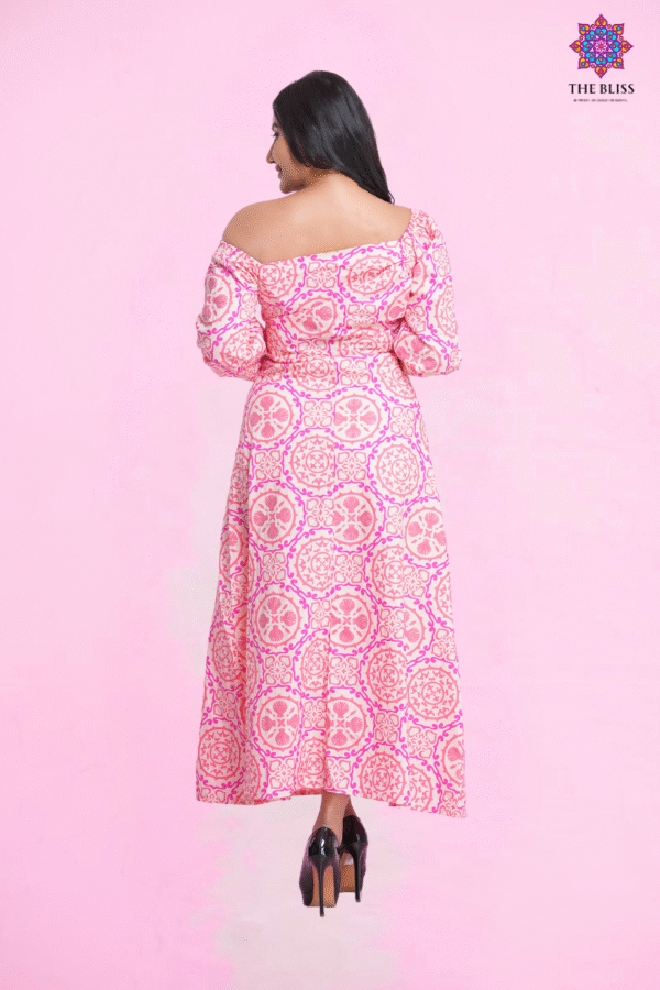 Rose Bloom Maxi Dress - Image 4