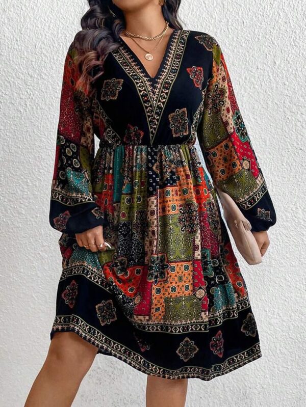 Kennedy V-Neck Mini Dress