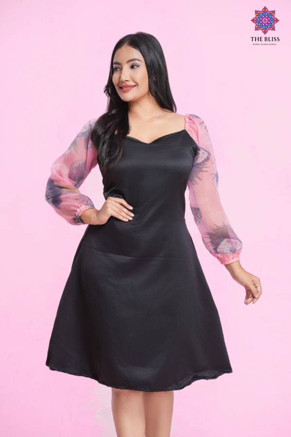 Twilight Charm Midi Dress - Image 3