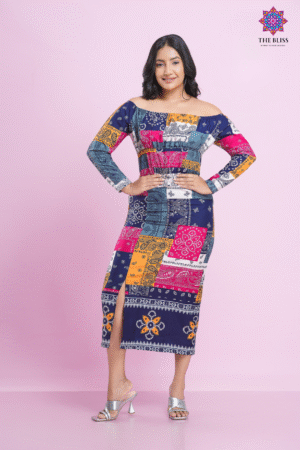 Boho Off-Shoulder Dress