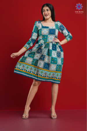Verde Mosaic Dress