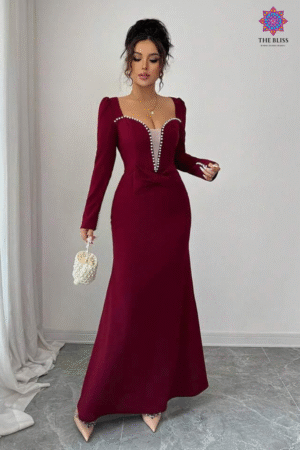 Elegant Mermaid Hem Dress