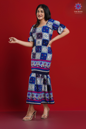 Azura Tile long Dress