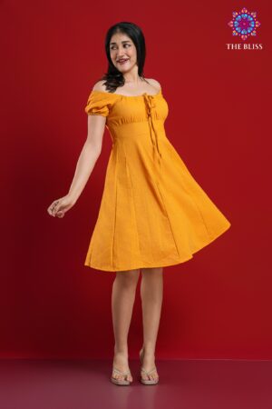 Mustard Muse Dress
