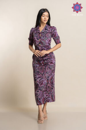 Midnight Floral Dress