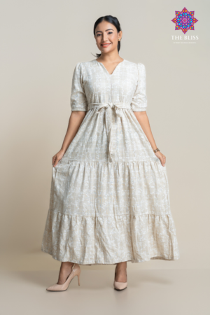 Flora Celeste Dress